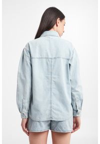 Armani Exchange - Koszula damska jeansowa ARMANI EXCHANGE. Materiał: jeans