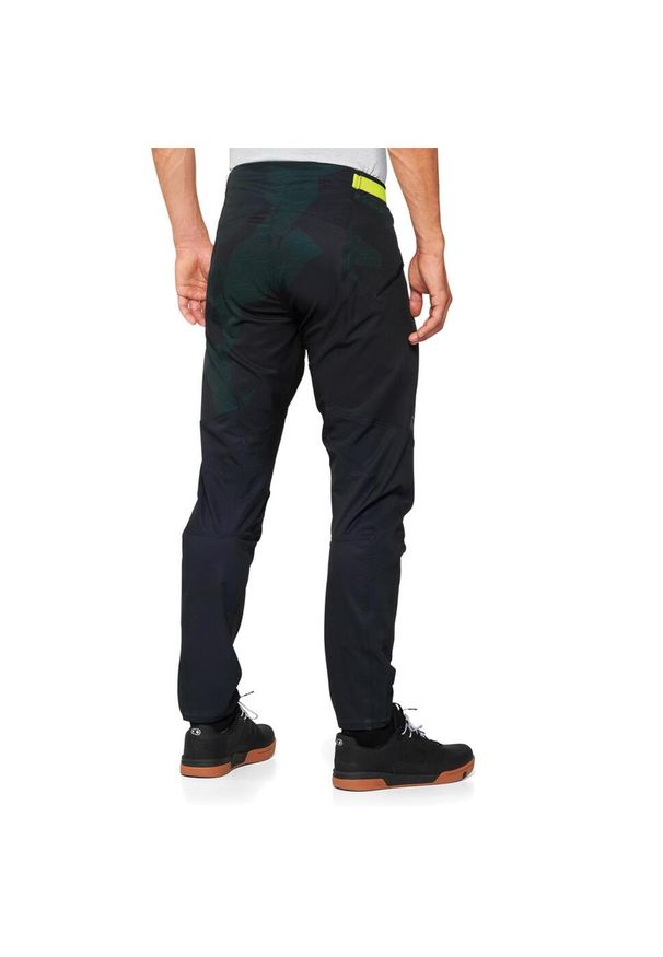 Spodnie 100% Airmatic LE. Kolor: czarny, brązowy, zielony, wielokolorowy. Sport: kolarstwo