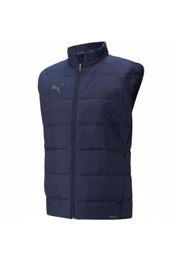 Puma - Męska Kamizelka Team Liga. Kolor: niebieski