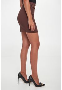 Elisabetta Franchi - Spódnica mini z krepy ELISABETTA FRANCHI #5