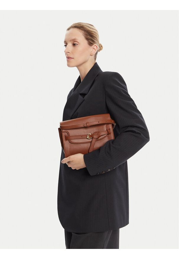 Coccinelle Torebka TLA Coccinellesabine E1 TLA 15 01 01 Brązowy. Kolor: brązowy. Materiał: skórzane