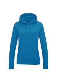 AWDIS - Damska Bluza Z Kapturem College. Typ kołnierza: kaptur. Kolor: niebieski