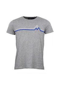 PEAK MOUNTAIN - T-shirt Peak Mountain Casa. Kolor: szary #1