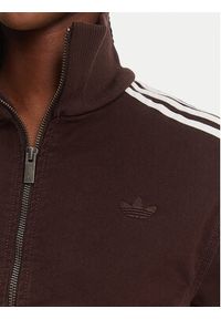 Adidas - adidas Bluza Firebird KD2937 Brązowy Regular Fit. Kolor: brązowy. Materiał: bawełna #4