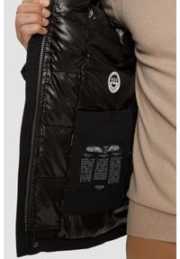 Guess - GUESS Czarna męska kurtka High Collar, Rozmiar L. Kolor: czarny #2