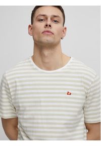 Blend T-Shirt 20715615 Beżowy Regular Fit. Kolor: beżowy. Materiał: bawełna #7