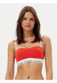 Calvin Klein Underwear Biustonosz top 000QF7628E Czerwony. Kolor: czerwony. Materiał: bawełna