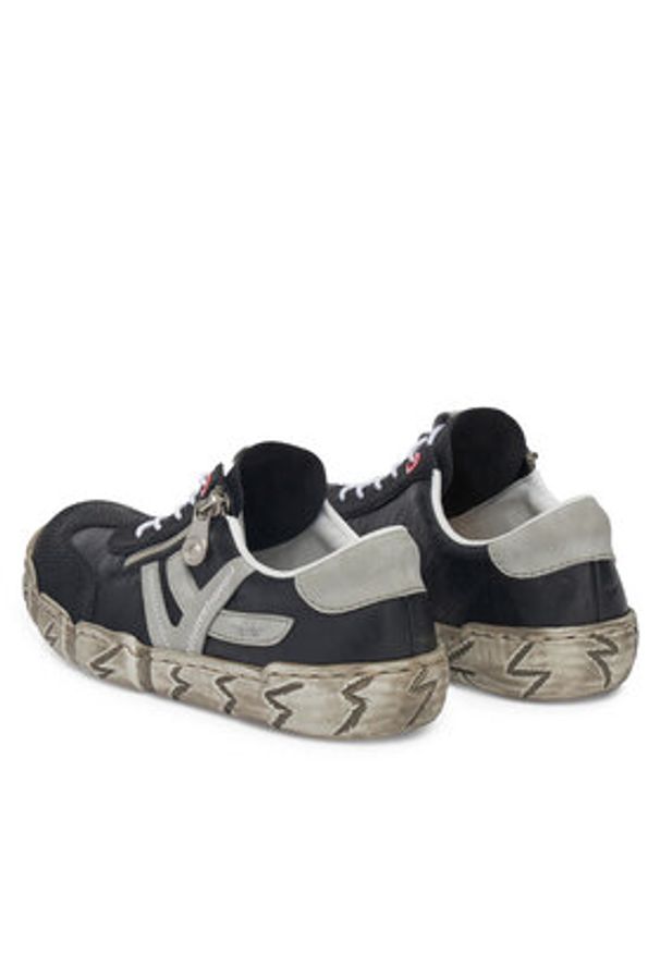 Rieker Półbuty L0363-00 Czarny. Kolor: czarny. Materiał: skóra