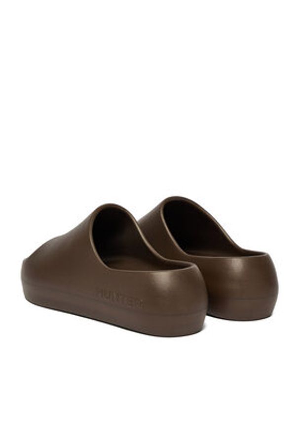 Hunter Klapki CEOWB-S55796 Brązowy ciemny. Kolor: brązowy. Materiał: syntetyk