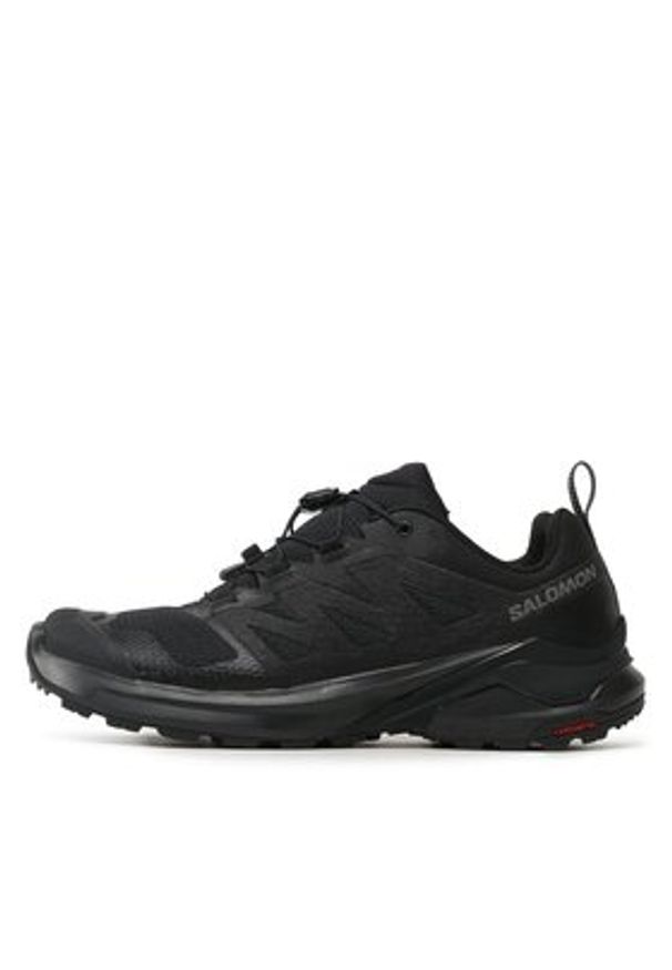salomon - Salomon Buty do biegania X-Adventure L47321000 Czarny. Kolor: czarny. Materiał: materiał