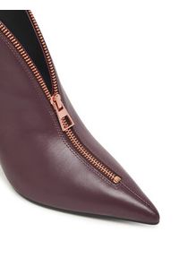 United Nude Botki Zuma Stacy Hi 1094692216 Bordowy. Kolor: czerwony. Materiał: skóra #3