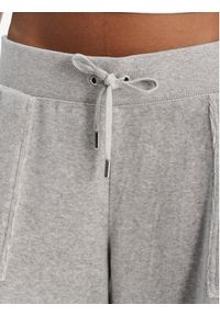 Juicy Couture Spodnie dresowe Yuka JCBBJ225803 Szary Wide Leg. Kolor: szary. Materiał: bawełna #5