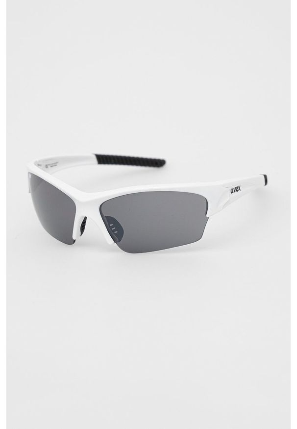 Uvex okulary przeciwsłoneczne Sunsation kolor biały. Kolor: biały