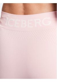 Iceberg Szorty sportowe E5I2P0DA216303 Różowy Slim Fit. Kolor: różowy. Materiał: syntetyk #4