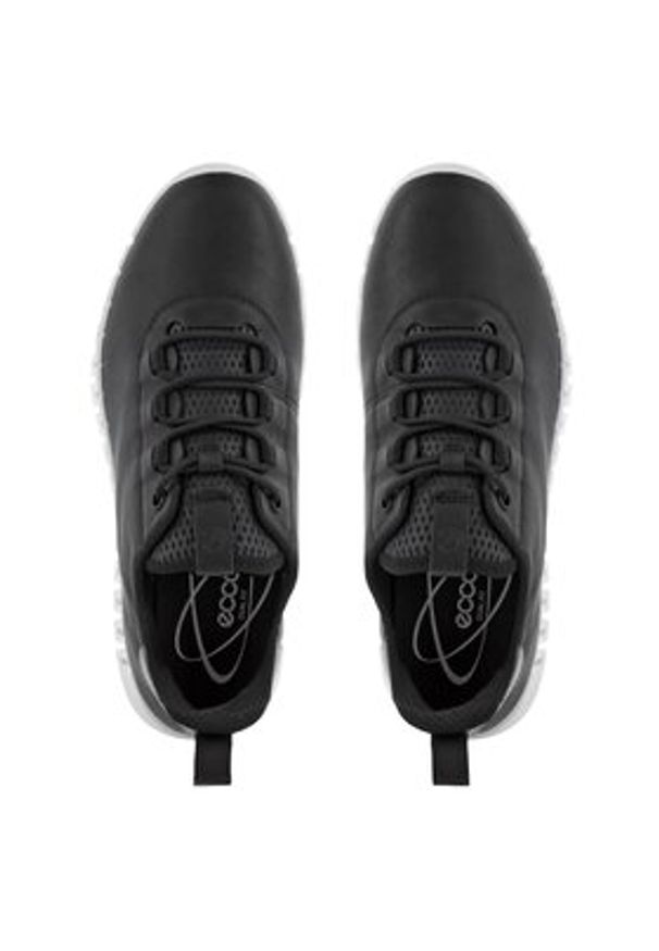 ecco - ECCO Sneakersy GRUUV W 21820360719 Czarny. Kolor: czarny. Materiał: skóra
