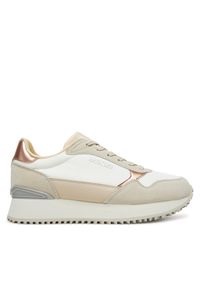 Napapijri Sneakersy Astra NP0A4IQB Beżowy. Kolor: beżowy. Materiał: materiał