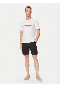 Jack & Jones Szorty materiałowe Jaiden 12274758 Czarny Relaxed Fit. Kolor: czarny. Materiał: bawełna #4