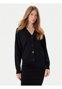 Marciano Guess Kardigan 5YGR13 5036Z Czarny Regular Fit. Kolor: czarny. Materiał: wiskoza