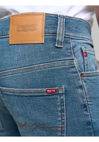 Big-Star - Spodnie jeans męskie dopasowane Martin 413. Kolor: niebieski. Sezon: lato. Styl: elegancki #4