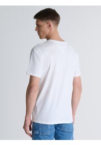 Big-Star - Koszulka męska bawełniana z nadrukiem biała Seddel 100. Okazja: na co dzień. Kolor: biały. Materiał: bawełna. Wzór: nadruk. Styl: casual, klasyczny, retro #3