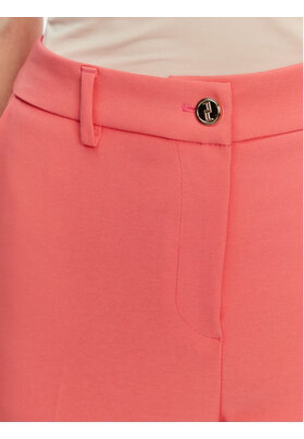Artigli - ARTIGLI Spodnie materiałowe ACPA000837 Koralowy Regular Fit. Kolor: pomarańczowy. Materiał: syntetyk