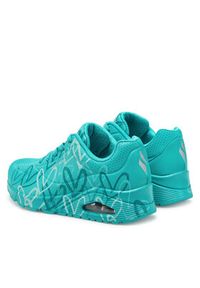 skechers - Skechers Sneakersy 155507/TEAL Zielony. Kolor: zielony. Materiał: skóra #5