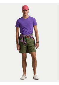 Polo Ralph Lauren Szorty materiałowe 710799213001 Zielony Regular Fit. Kolor: zielony. Materiał: bawełna #4