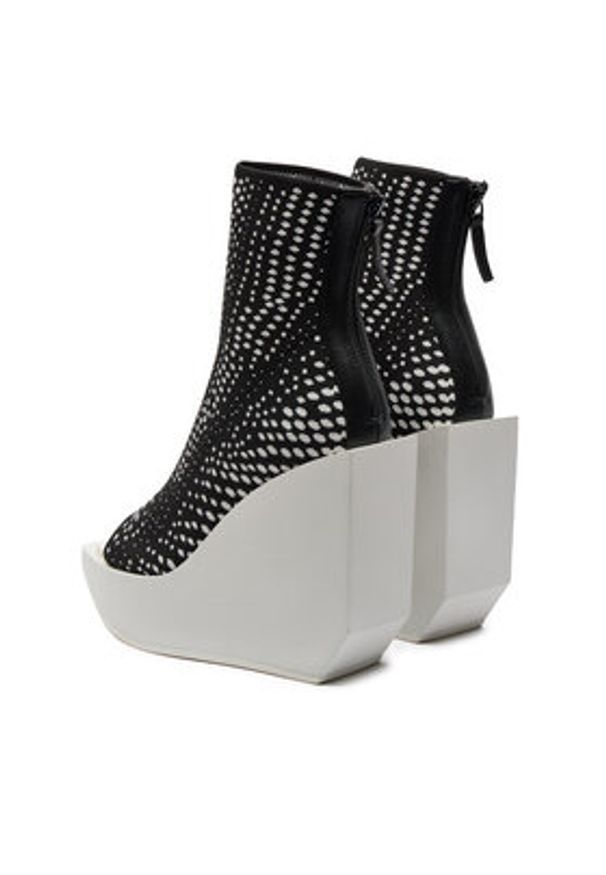 United Nude Botki Wa Fab Hi 10850510117 Czarny. Kolor: czarny. Materiał: materiał