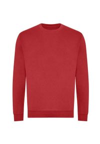 AWDIS - Męski Sweter Just Hoods Organic. Kolor: czerwony