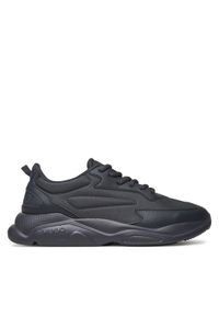 Hugo - HUGO Sneakersy Leon 50536960 Granatowy. Kolor: niebieski. Materiał: materiał
