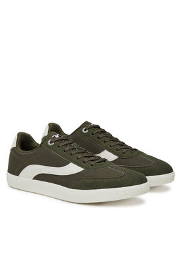Lee Sneakersy Lian N Men Low 50251043.15L Khaki. Kolor: brązowy. Materiał: materiał