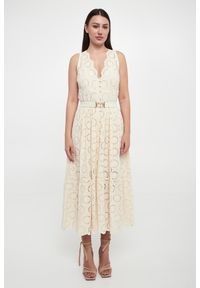 Twinset Milano - Sukienka w haft angielski TWINSET. Wzór: haft #5