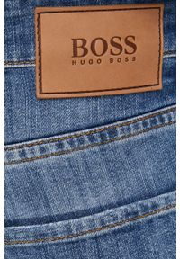 BOSS - Boss Jeansy Keith męskie. Kolor: niebieski