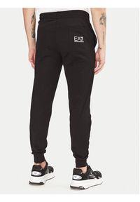 EA7 Emporio Armani Spodnie dresowe 7M000571 AF13512 MC001 Czarny Regular Fit. Kolor: czarny. Materiał: bawełna #4