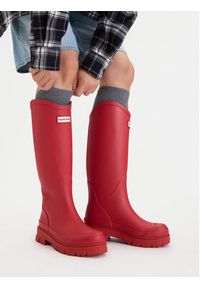 Hunter Kalosze EO-SJY-01 Czerwony. Kolor: czerwony. Materiał: kauczuk #9