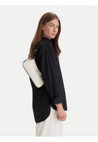 Calvin Klein Torebka Ck Canvas Small Shoulder Bag LV04F3347G Biały. Kolor: biały #1
