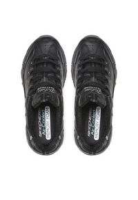 skechers - Skechers Sneakersy Fresh Start 11931/BBK Czarny. Kolor: czarny. Materiał: skóra #3
