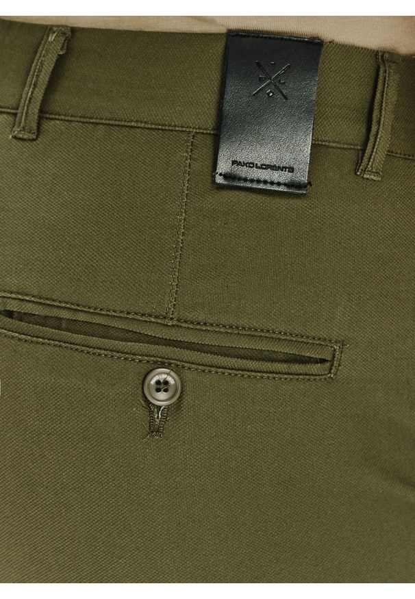 PAKO LORENTE – Zielone gładkie spodnie męskie P24SF-WX-003-Z-0 - Pako Lorente. Kolor: zielony. Materiał: bawełna. Wzór: gładki. Sezon: wiosna. Styl: klasyczny
