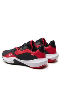 Under Armour Buty do koszykówki UA Lockdown 7 Low 3027646 Czerwony. Kolor: czerwony. Materiał: materiał. Sport: koszykówka #7