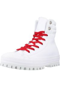 Tenisówki Converse Model Chuck Taylor All Star Kolor Biały. Kolor: biały. Materiał: tkanina, skóra