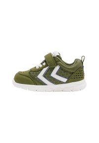 Sneakersy dla chłopców Hummel Crosslite. Kolor: zielony. Sport: turystyka piesza