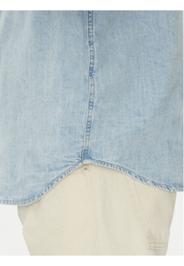 Calvin Klein Jeans Koszula jeansowa J30J327180 Niebieski Regular Fit. Kolor: niebieski. Materiał: bawełna