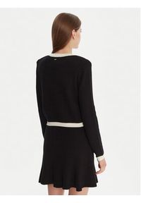 Gaudi Kardigan 521FD53038 Czarny Regular Fit. Kolor: czarny. Materiał: wiskoza #5