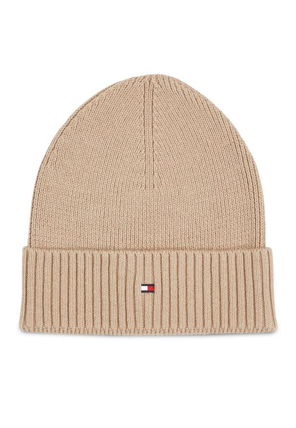 TOMMY HILFIGER - Tommy Hilfiger Czapka Flag AM0AM12796 Beżowy. Kolor: beżowy. Materiał: bawełna