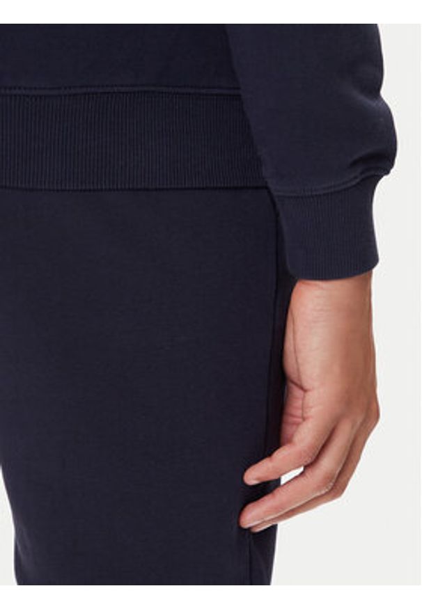 Napapijri Bluza B-Small Box C NP0A88TP Granatowy Relaxed Fit. Kolor: niebieski. Materiał: bawełna