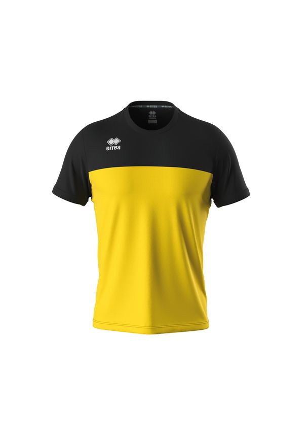 ERREA - Koszulka dziecięca Errea Brandon. Kolor: żółty, wielokolorowy, czarny