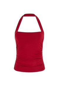Guess Top W5YP28 KACM2 Czerwony Regular Fit. Kolor: czerwony #5