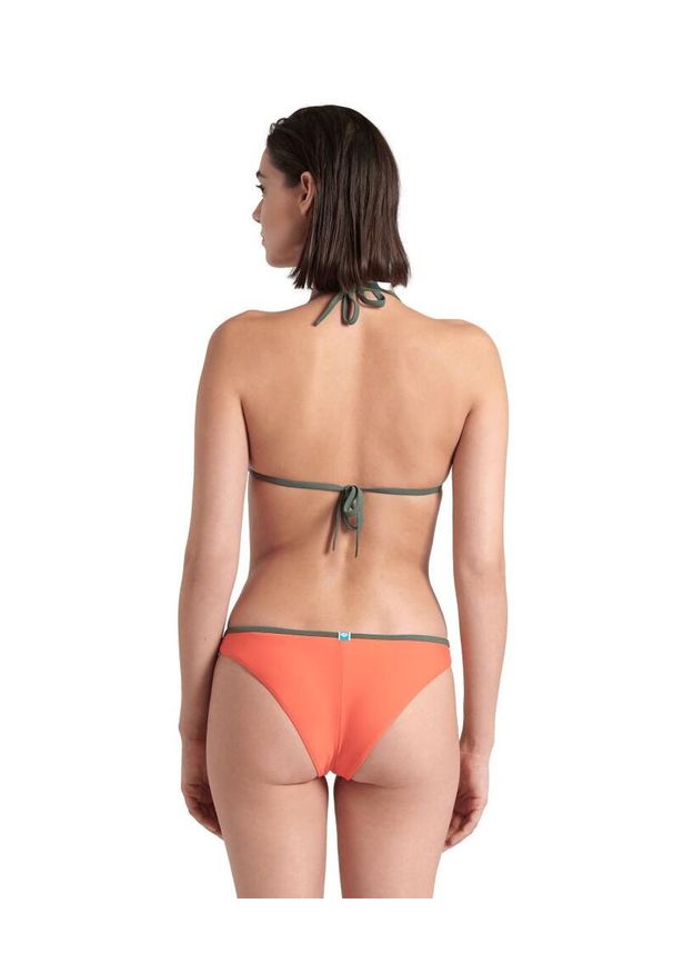Strój kąpielowy damski dwuczęściowy kostium bikini na basen Arena Profile. Kolor: pomarańczowy