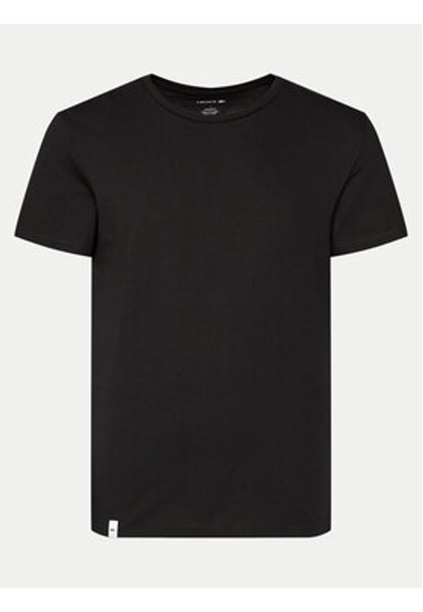 Lacoste Komplet 3 t-shirtów TH3451 Czarny Regular Fit. Kolor: czarny. Materiał: bawełna