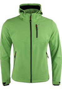 Munkees - Kurtka Softshell McKees dla Mężczyzn - Zielona L. Kolor: zielony. Materiał: softshell. Sezon: wiosna, jesień